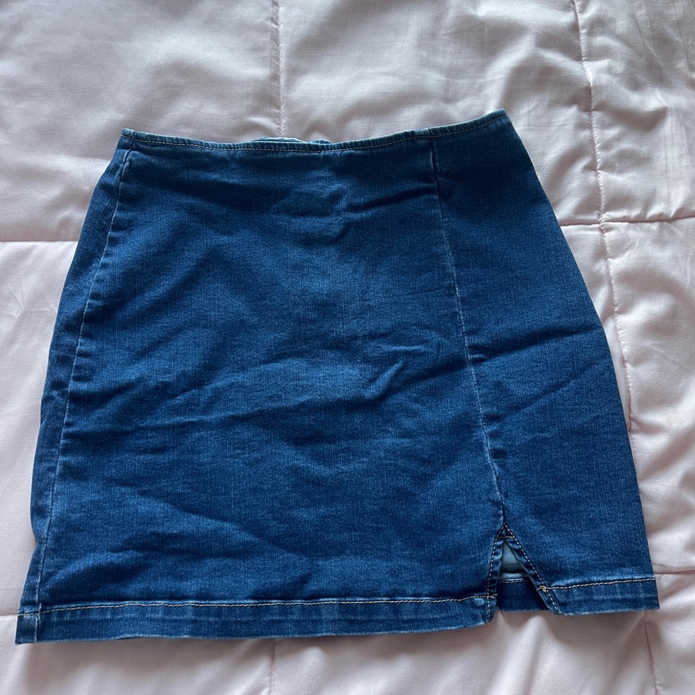 Denim Blue Women's Skirt